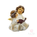 Set 2 coppie Angeli resina