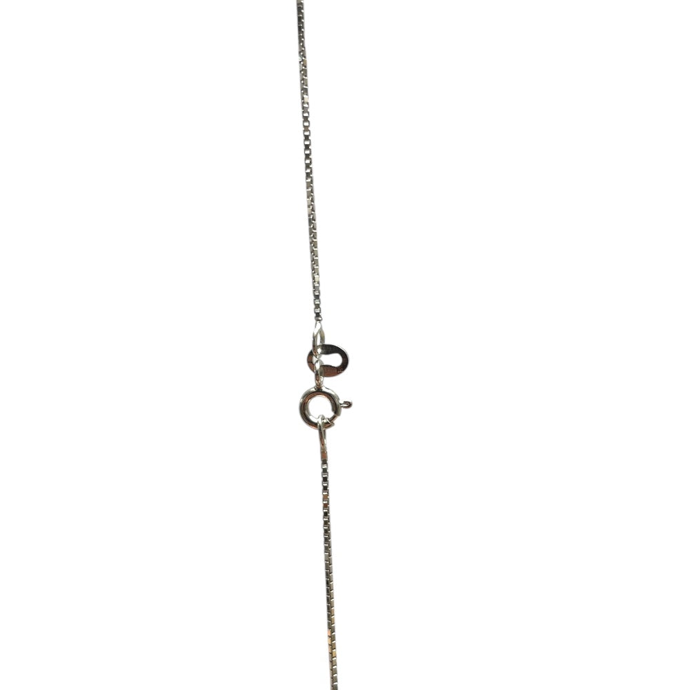 Collana medaglia cuore Santa Rita Argento 925