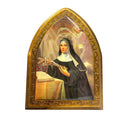 Icona Santa Rita voltina in Foglia Oro