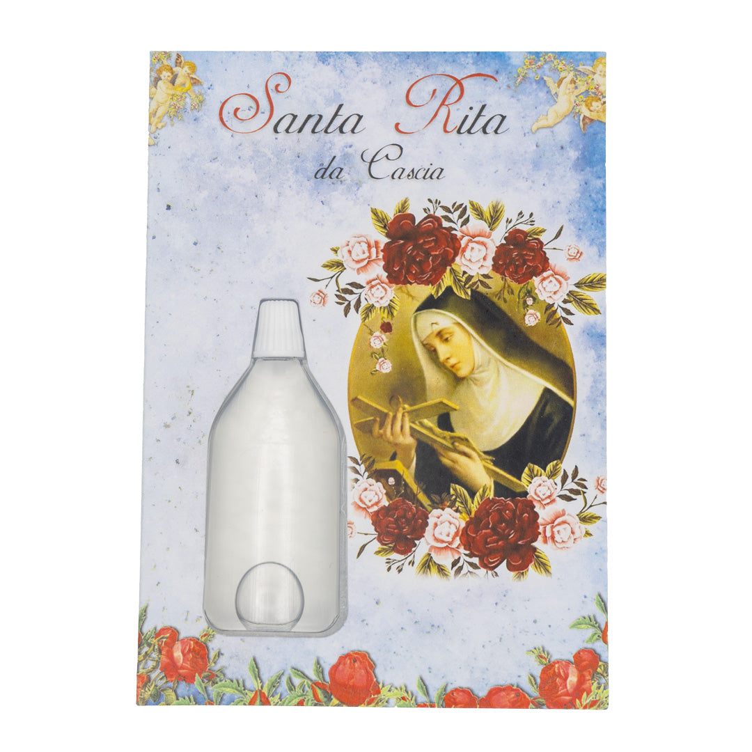 Blister con acqua da benedire