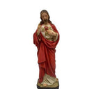 Statua Sacro Cuore di Gesù in resina cm 60