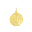 Medaglia Santa Rita in oro 750