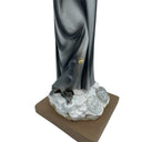 Statua di San Benedetto in resina dipinta a mano