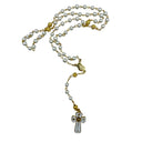 Rosario Prima Comunione dorato