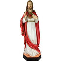 Statua Sacro Cuore di Gesù in resina cm 60
