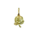 Collana Santa Rita ciondolo a Rosa in oro 18 kt