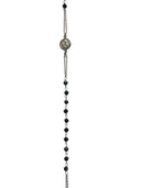Rosario girocollo Fede santa Rita in Argento 925