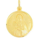 Medaglia Santa Rita in oro 750