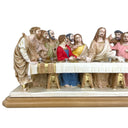 Scultura Ultima Cena Resina Dipinta a Mano