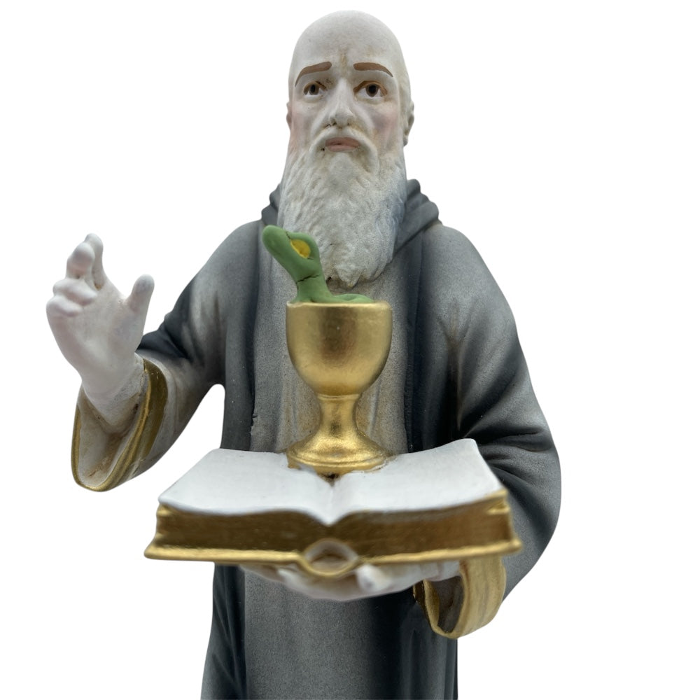Statua San Benedetto  resina