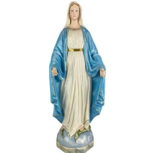Statua Madonna Miracolosa in porcellana cm60