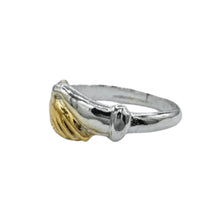 Fede di Santa Rita bicolore Argento 925