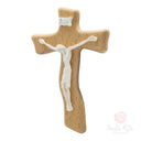 Crocifisso in resina avorio