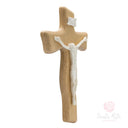 Crocifisso in resina avorio