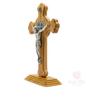 Croce di San Benedetto in legno di ulivo massello