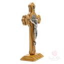 Croce di San Benedetto in legno di ulivo massello