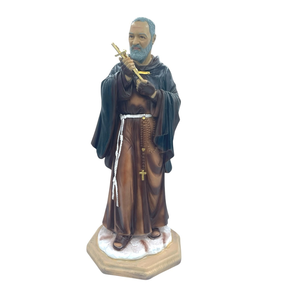 Statua San Pio resina