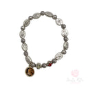 Bracciale Santa Rita Elastico Zama Rosa