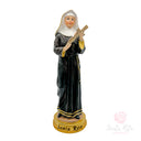 Statua Santa Rita Resina Dettagli Dorati