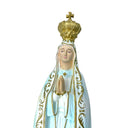 Statua Madonna di Fatima in resina dipinta a mano