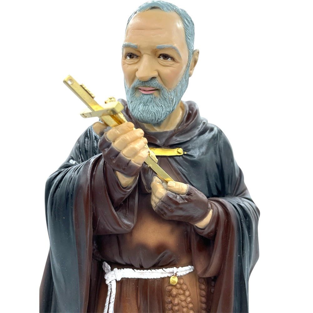 Statua San Pio resina