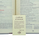 Bibbia con placca Sacra Famiglia in Argento 925