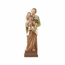 Statua di San Giuseppe con Gesù Bambino in resina