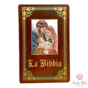 Bibbia Legno Sacra Famiglia Santa Rita da Cascia 15x22 cm
