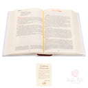 Bibbia con placca Sacra Famiglia in Argento 925