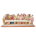 Scultura Ultima Cena Resina Dipinta a Mano