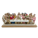 Scultura Ultima Cena Resina Dipinta a Mano
