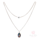 Collana Santa Rita acciaio