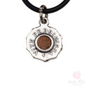 Collana Santa Rita con reliquia – caucciù unisex