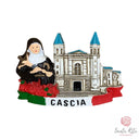 Calamita Basilica di Santa Rita da Cascia in resina