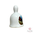 Campana in ceramica di Santa Rita 7 × 4,5 cm