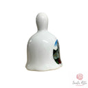 Campana in ceramica di Santa Rita 7 × 4,5 cm