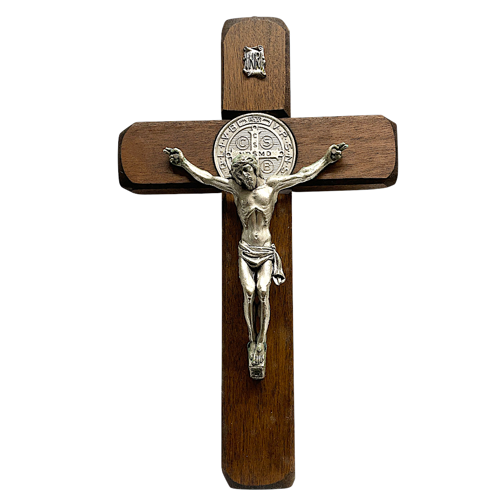 Crocifisso San Benedetto Legno