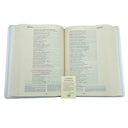 Bibbia con placca Sacra Famiglia in Argento 925