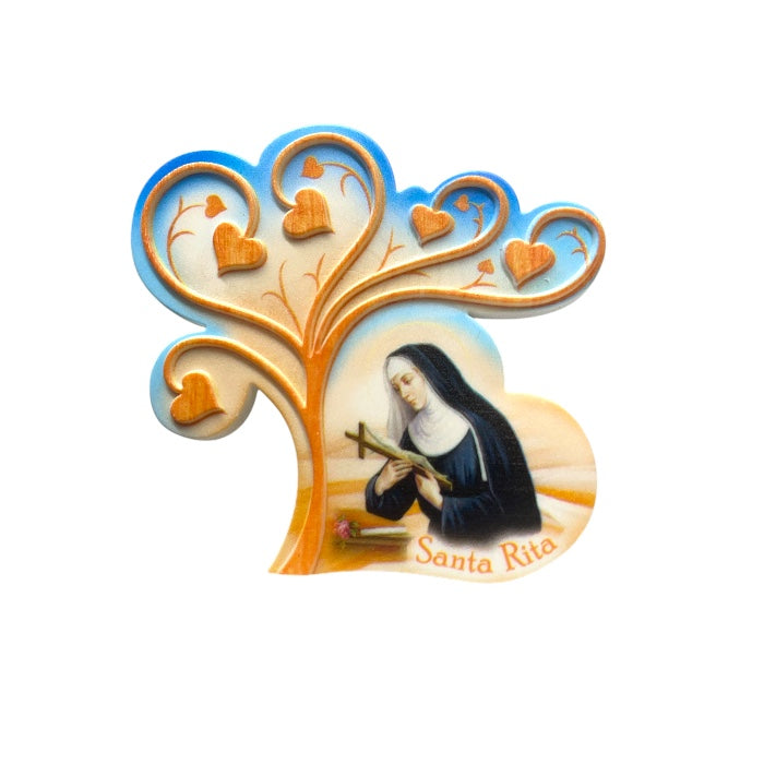 Quadretto Albero della Vita con Santa Rita