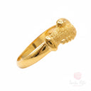 Fede Santa Rita da Cascia Diamantata Oro 18kt – Orafo Umbro