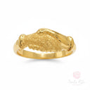Fede Santa Rita da Cascia Diamantata Oro 18kt – Orafo Umbro