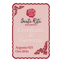 Fede di Santa Rita leggera Oro 750