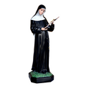 Statua Santa Rita Resina Vuota 80cm