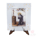 Quadro Santa Rita Vetro Murano Bilaminato