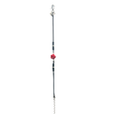 Bracciale Corda Argento 925 Rosa Rossa Pasta Corallo