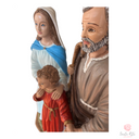 Statua Sacra Famiglia 29cm in Resina Decorata a Mano – Maestro Cassetta