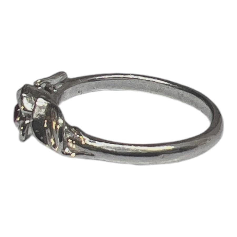 Anello rosa zircone Argento 925