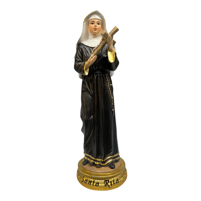 Statua Santa Rita resina