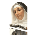Statua Santa Rita Vetroresina 180cm
