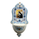 Acquasantiera Santa Rita ceramica